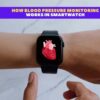 Blood Pressure Monitor on Smartwatch